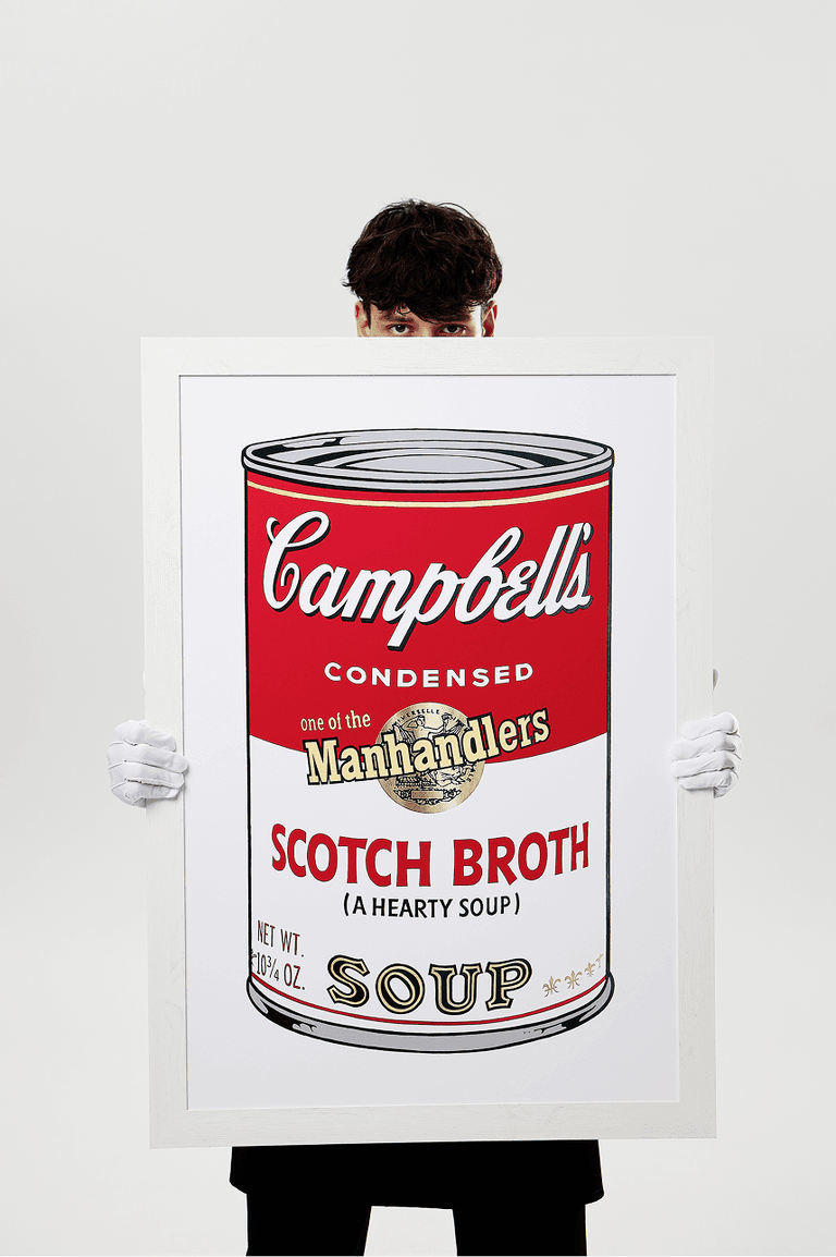 額装品/Sunday Bキャンベル缶Ⅱ Scotch Broth/ウォーホル 額装品/Sunday Bキャンベル缶Ⅱ Scotch Broth/ウォーホル