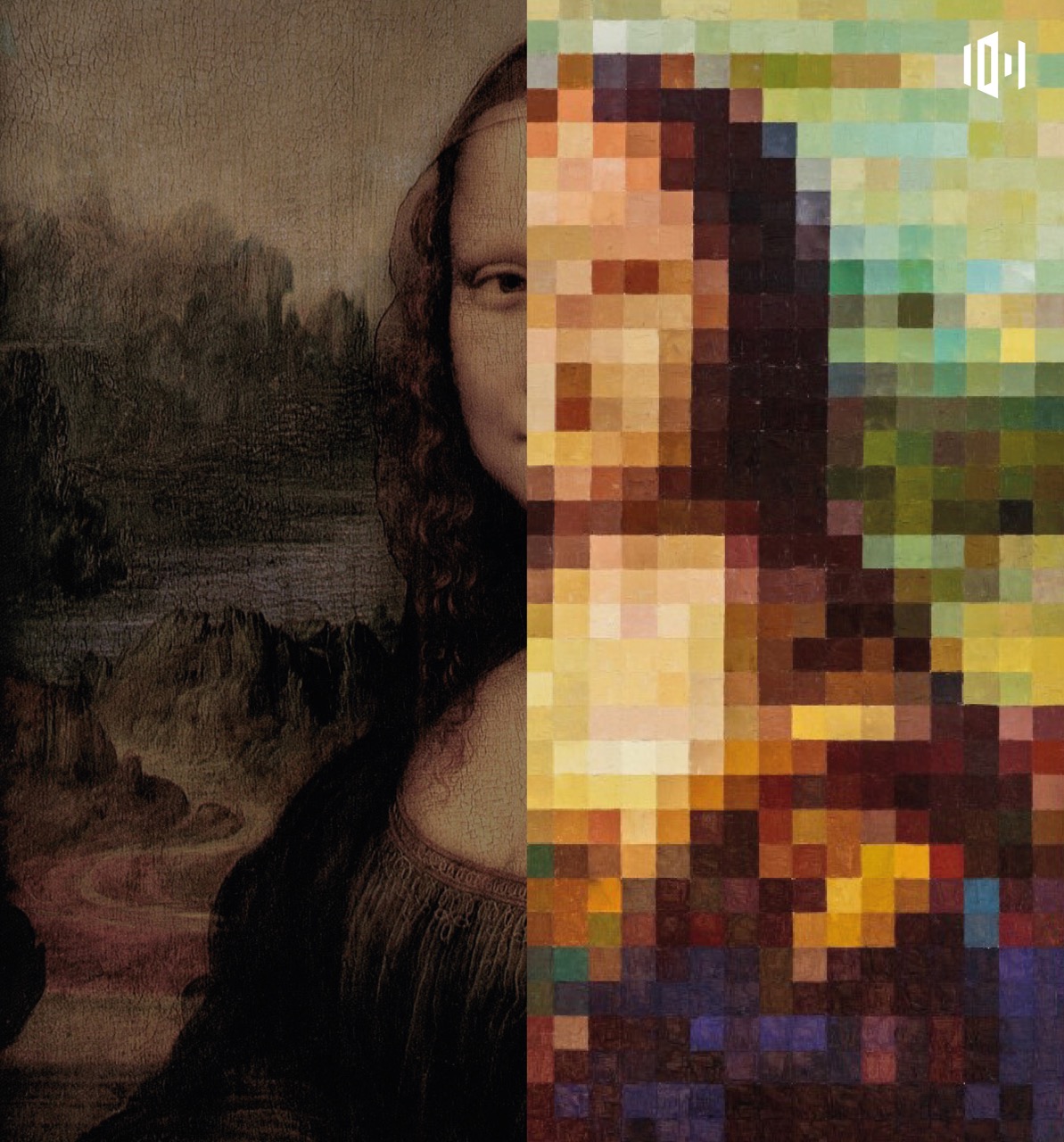 Fragmented Mona Lisa